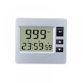 Miniatyrbild 1 av 6: Digital nedräkningsdagar Timer - Silver Black Upgraded Big 999 Days Count Down Clock med fäste Stark magnetisk baksida för pensionering Bröllop Semester