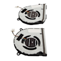 Miniatyrbilde 2 av 7: Bærbar PC-kjølevifte 4-piners erstatning for HP ENVY X360 15‑DS 15m‑dr1011dx 15m‑dr1012dx 15m‑dr1000 CPU og GPU
