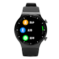 Miniatyrbillede 2 af 7: Smart Sports Armbånd IP68 Vandtæt Bluetooth Ur Søvn Overvågning Smart BandNat Sort