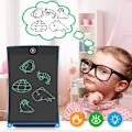 Miniatyrbillede 3 af 6: 8,5 tommer LCD skrivetablet med låsefunktion, kontor whiteboard, opslagstavle, køkkenmemo, opslagstavle, magnetisk daglig planlægger, gaver, blå