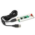 Miniatyrbild 4 av 7: Arcade Controller Encoder Board Zoro Delay Encoder PCB Board Kit med USB-kabel och kablar för Raspberry Pi
