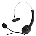Miniatyrbilde 3 av 7: USB-headset med mikrofon, støyreduksjon, lydkontroll for forretninger, UC, Skype, Lync, Softphone, Call Center, kontor