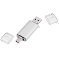 Pikkukuva 2 / 5: USB2.0 Type C Micro USB vedenpitävä U-levy Flash-asema puhelimeen PC hopea 8GB