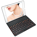 Miniatyrbilde 2 av 2: Ultrathin trådløst Bluetooth-tastatur med bakgrunnsbelysning for iPad Pro 9.7/iPad Air 2 svart
