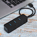 Pikkukuva 3 / 7: ORICO W5PH4-U3 Laajennuskeskitin USB3.0 5Gbps OTG matkapuhelimille, tableteille ja tietokoneille