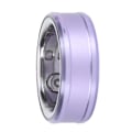 Miniatyrbilde 5 av 7: Smart Ring IP68 Vanntett Helse Tracker Søvnmonitor Bluetooth Fitness Ring for Temperatur Stegtelling Lilla 20
