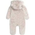 Miniatyrbild 2 av 7: Nyfödd Baby Jumpsuit Fleeceoverall med Huva Långärmad Onesie Ytterkläder cream-coloured 6M