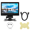Pikkukuva 1 / 7: 7 tuuman monitoimi 800:1 1024x600 näyttö jalustalla, tukee HDMi VGa AV -tuloja
