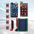Miniatyrbild 5 av 7: 3D-skrivarmoderkort RAMPS 1.4 Shield/kretskort/stegmotor/LCD för Arduino RepR