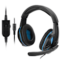Miniatyrbild 2 av 7: SEZ-881 ABS Lättviktsmikrofon Gaming Headset Brusreducering 3,5 mm Hörlurar Utrustning för Xboxone/PS4Blå