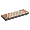 Miniatyrbild 7 av 7: Mekanisk tangentbord 61 tangenter Färgblandningsljus Ergonomi Tangentlinjeseparation Typ C SpelTangentbord för Windows Linjär Action Switch
