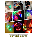 Miniatyrbillede 6 af 8: Fidget Spinner, 5-pak LED Light Up Fidget Spinner - Finger Toy Hand Fidget Spinner - Fødselsdagsgave, Belønning til Studerende, Hold Fokus, Stressaflastning (5-pak)