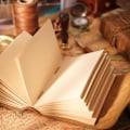 Miniatyrbillede 4 af 9: Håndlavet Retro Læder Notesbog Journal Dagbog Blankt Papir Tegnebog Album Tykt Læder Journal Bog 400 Sider Blankt Papir Skitsebog
