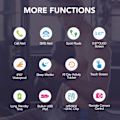 Miniatyrbillede 6 af 7: ID130 Smart Bluetooth Sportsarmbånd Fitness Tracker Matched Med APP Sort
