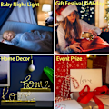Miniatyrbillede 4 af 6: 3D LED Lampe Anime High School DxD til Soveværelse Dekorativ Natlampe Fødselsdagsgave Akryl LED Natlys