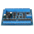 Miniatyrbild 5 av 7: DC 6.5‑30V 16 ingångar 16 utgångar expansionskort multifunktionell RS485 fjärrkontrollbrytare PLC IO-modul