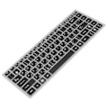 Miniatyrbild 7 av 7: Tangentbordsskydd för ASUS-datorns tangentbord 1:1 exakt passform tydligt tryckta ultratunna tangentbordsskydd