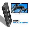 Miniatyrbild 6 av 7: 4K*2K 3x1 HDMI 3D UHD-växel Splitter Switcher ARC PIP SPDIF 3,5 mm med fjärrkontroll