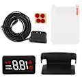 Miniatyrbilde 1 av 7: 12V Bil HUD Head Up Display Passer for OBD og GPS Dual System Bil Display