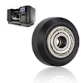 Miniatyrbilde 6 av 7: 3D-skriver tilbehør POM Passivt hjul 5mm hull Plastremskive med 625 zz-lager