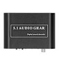Miniatyrbillede 6 af 7: USB Port Digital Audio Sound Decoder Converter DTS/AC3/6CH LPCM Til 5.1 Analog Output 2.1EU Stik 100‑240V