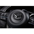 Pikkukuva 2 / 4: MAXDOOL Punainen ohjauspyörän kannen tarra paljettikehys Mazda 3 6 CX-3 CX-5 CX-9 sisätilojen lisävarusteet