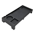 Miniatyrbild 5 av 7: Monitorhöjare Stativ 3 USB-utgång Ergonomisk Stark Plast Enkel Montering Skrivbordsstativ för Laptop Skrivare TV