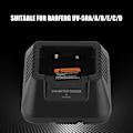 Miniatyrbild 3 av 7: Intercom-laddare Intercom Laddningsutrustning Strömadapter för Baofeng UV-5RA/A/B/E/C