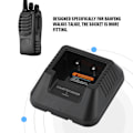 Miniatyrbild 4 av 7: Intercom-laddare Intercom Laddningsutrustning Strömadapter för Baofeng UV-5RA/A/B/E/C