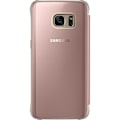 Miniatyrbild 2 av 2: Clear View Cover Samsung EF-ZG935CZ rosa flip-fodral för Galaxy S7 EDGE G935