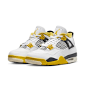 Miniatyrbillede 2 af 5: Jordans 4 Retro Vivid Sulfur til Mænd og Kvinder Originale AJ4 Sneakers 41