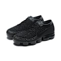 Miniatyrbild 2 av 5: Air VaporMax 'Triple Black'  Flyknit Stickade vävda sportskor med luftkudde i full palm 36
