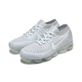 Miniatyrbilde 2 av 5: Air VaporMax 'Pure Platinum' Flyknit Strikkede vevde sportssko med luftpute i full håndflate 36.5