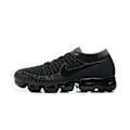 Miniatyrbild 1 av 5: Air VaporMax 'Triple Black'  Flyknit Stickade vävda sportskor med luftkudde i full palm 43