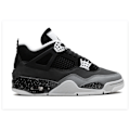 Miniatyrbillede 4 af 5: Jordans 4 Retro Fear til Mænd og Kvinder Originale AJ4 Sneakers 38