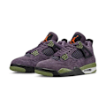 Miniatyrbillede 2 af 5: Jordans 4 Retro 'Canyon Purple' til Mænd og Kvinder Original AJ4 Sneakers 38.5