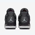 Miniatyrbillede 4 af 5: Jordans 4 Retro SE Black Canvas Mænd og Kvinder Originale AJ4 Sneakers 40