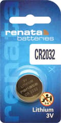 Renata lithium 2032 3v. Silverkrom