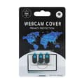 3 X Skydd för webbkamera webcam cover Svart one size Akryl