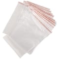 Miniatyrbild 1 av 2: 100-Pack - 6x8cm Ziplock / Blixtlåspåsar / Zip Lock Påsar med skrivfält