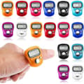 Digital Finger Tasbeeh Räknare Timer Religiös Stickningsrad 20 st, 20 st 20 pc