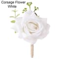 Brud handledsblomma Handblommor VIT CORSAGEBLOMMA Vit Corsage White Corsage Flower