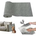 Miniatyrbilde 1 av 8: Selvklebende klorepute for katter - Vegg- og sofaprotektor, sofaklorpute, katteklormatte, hjørne lys grå 40cmx100cm Light Gray 40cmx100cm