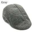 Golf Driving Hatt Herr Flat Cap GRÅ Grå grey