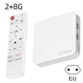 2026 Android 14.0 TV-boks 4K Ultra HD strømmeboks Quad-Core ARM Cortex A53 CPU Smart TV-boks, 2g8g, Størrelse EU-plugg 2g8g EU plug