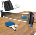 Bordtennisset med justerbart nät, passar alla bord