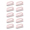 Loop för 22 mm klockarmband 10-pack Rosa Rosa Pink