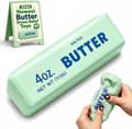 Sprød Smør Squishy Asmr Perlefyldt, Langsomt Stigende Klem Green Butter