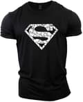 Superman Vascular Gym Træningstop Black S
