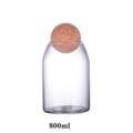 Te Kaffe Socker Behållare Matförvaringsburk 800ML 800ml 800ml